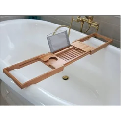 Bamboo Bath Caddy Brown - Hastings Home -Lunara Bath Store GUEST 67a5318b c9df 4a6e 9f7b cff33ddc3e0c