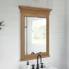 DHP Monteray Beach Bathroom Mirror, Natural Rustic
