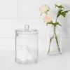 Medium Canister Apothecary Glass Clear - Threshold™ -Lunara Bath Store GUEST 6bc59f06 5967 4d31 8ed2 3b2af7c0122b