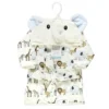 Hudson Baby Unisex Baby Cotton Rich Bathrobe, Cream Elephant Safari, 0-9M -Lunara Bath Store GUEST 6ccb9131 2e69 435d 9cbf 6df6f038f2df