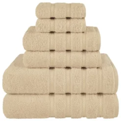 American Soft Linen 6 Piece Towel Set, 100% Cotton Bath Towels For Bathroom -Lunara Bath Store GUEST 6da3afad a636 48b4 84a0 4474de0fa07c