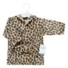 Hudson Baby Unisex Baby Plush Animal Face Bathrobe, Leopard, 0-9 Months