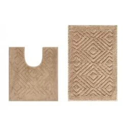Trier Collection Ultra Soft Cotton & Polyester Bath Rug - Better Trends