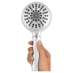 PowerSpray Combination Shower Head 8+1 Dual-mode Chrome - Waterpik -Lunara Bath Store GUEST 72a18ef2 dd40 44df bcd7 f716be803b26