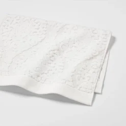 Ogee Towel White - Threshold™ -Lunara Bath Store GUEST 73f2bb81 cc3a 4e84 9535 9fb46e58e4b7