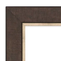 43" X 32" Non-Beveled Lined Bathroom Wall Mirror Bronze - Amanti Art -Lunara Bath Store GUEST 74197a56 f495 437e a9c4 d50da3ddc0ef 1