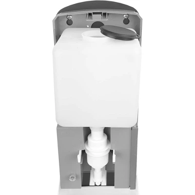 Vollum Automatic Sanitary Soap Dispenser With Stand With Adjustable Height -Stainless Steel, Touchless; Activated By Sensor, 40.6 Oz - White 9 Vollum Automatic Sanitary Soap Dispenser With Stand With Adjustable Height -Stainless Steel, Touchless; Activated By Sensor, 40.6 Oz - White - Image 7