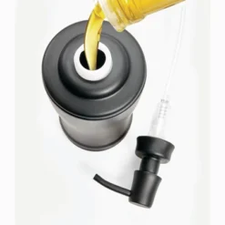 Olivia Tall Soap Pump Matte Black - IDESIGN -Lunara Bath Store GUEST 76dbb870 f239 4855 9aef 0f57724da6f2