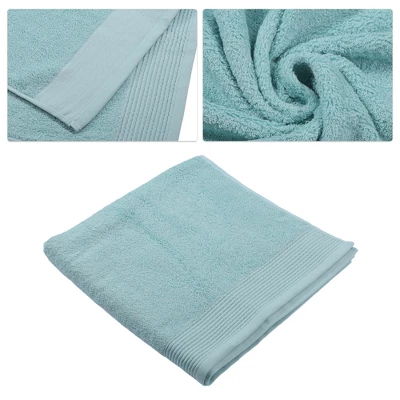 Unique Bargains Bathroom Shower Classic Soft Absorbent Cotton Bath Towel 59.06"x28.35" 1 Pc 4 Unique Bargains Bathroom Shower Classic Soft Absorbent Cotton Bath Towel 59.06"x28.35" 1 Pc - Image 2