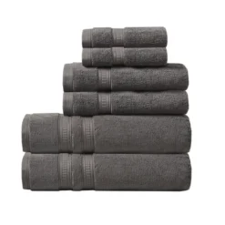 6pc Plume Cotton Feather Touch Antimicrobial Bath Towel Set - Beautyrest -Lunara Bath Store GUEST 7bb6a023 d015 40af b32a 3bcb72bc58de