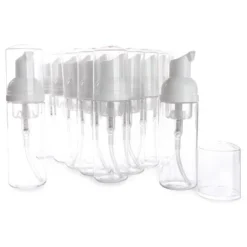 Bright Creations 24 Pack Clear Plastic Foam Soap Dispenser Bottle (50 Ml) -Lunara Bath Store GUEST 7f98da91 75d4 4a40 80af 70227640aa90