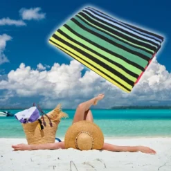 Unique Bargains Soft Absorbent Beach Towel Classic Design Colorful 59"x30" For Beach 1 Pcs -Lunara Bath Store GUEST 8006836a af40 4cd2 bb5a 19c1d9a7cabf