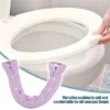 Unique Bargains Washable Reusable Bathroom Soft Warmer Toilet Seat Cover Pad Cushion Lid With Snap 1 Pcs -Lunara Bath Store GUEST 84bfc39c 4a5d 4a21 b293 7b3aea783efb