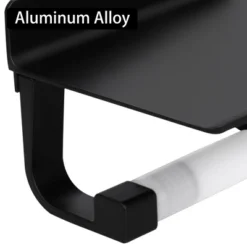 Unique Bargains Toilet Self Adhesive With Phone Shelf Bath Accessories Fixed Toilet Paper Holders -Lunara Bath Store GUEST 874f859f 7b42 4026 b750 6986f59b4bdd