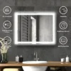 HOMLUX Dimmable Rectangular LED Bathroom Mirror Auto-off Anti-fogging And 3 Color With Smart Touch Control -Lunara Bath Store GUEST 87a5c5ca bbf1 47c1 bca9 75b2d6e7fd86