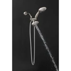 4.5" Three Function Showerhead Combo Kit - Tosca 12 4.5" Three Function Showerhead Combo Kit - Tosca -Lunara Bath Store GUEST 89256a04 fffc 40a6 95a1 7ccf85c9c358