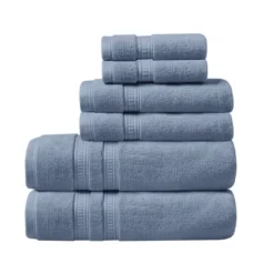 6pc Plume Cotton Feather Touch Antimicrobial Bath Towel Set - Beautyrest -Lunara Bath Store GUEST 8d2fe9fc c141 4968 9996 7abc256bcb31
