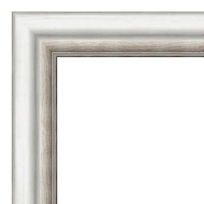 Amanti Art Salon Silver Petite Bevel Bathroom Wall Mirror 29.25 X 23.25 In. 3 Amanti Art Salon Silver Petite Bevel Bathroom Wall Mirror 29.25 X 23.25 In.