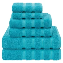 American Soft Linen 6 Piece Towel Set, 100% Cotton Bath Towels For Bathroom -Lunara Bath Store GUEST 9e62d299 3189 4342 8710 0c7a155b33fa
