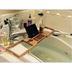 Bamboo Bath Caddy Brown - Hastings Home -Lunara Bath Store GUEST a4c6164d cdff 4bcf b739 19b850ed8b23