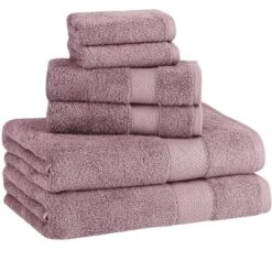 Classic Turkish Towels Set Of Eight Madison Collection, 2 Bath Towels, 2 Hand Towels, And 2 Wash Cloths And 2 Bath Mats -Lunara Bath Store GUEST a6507b55 9890 4d72 a429 dc6d9aff69f2
