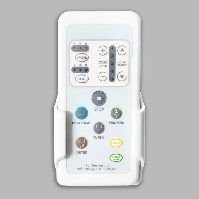 SB-1000WR Electric Bidet Toilet Seat For Round Toilets White - SmartBidet 6 SB-1000WR Electric Bidet Toilet Seat For Round Toilets White - SmartBidet - Image 4