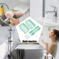 Unique Bargains Plastic Soap Dish Keep Soap Dry Soap Cleaning Storage Drill Free Soap Holder For Home Bathroom Kitchen 1 Pc -Lunara Bath Store GUEST aebf9ca4 de15 49a3 b07b 0deb59edceb4