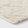 Textured Diamond Shag Bath Rug Cream - Opalhouse™ -Lunara Bath Store GUEST af8db595 290c 4a45 8750 81322df3f29b