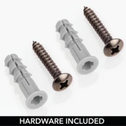 MDesign Steel Wall Mounted Bathroom Hair Care Storage Organizer Basket -Lunara Bath Store GUEST b14e94e1 4ecc 4b31 b46f c4d8bcd746de