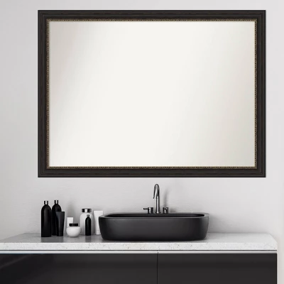 42" X 31" Non-Beveled Accent Narrow Bathroom Wall Mirror Bronze - Amanti Art 10 42" X 31" Non-Beveled Accent Narrow Bathroom Wall Mirror Bronze - Amanti Art - Image 8