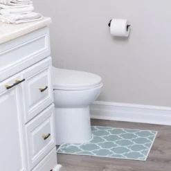 Sussexhome- Machine Washable & Absorbent Cotton Bath Rug - 20" X 24" -Lunara Bath Store GUEST b4437239 ef84 40d6 80dc beb23eaccc0d