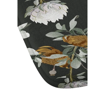 Iveta Abolina Helaine Night Memory Foam Bath Mat Black - Deny Designs 3 Iveta Abolina Helaine Night Memory Foam Bath Mat Black - Deny Designs