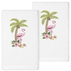 Set Of 2 Hand Towels White - Linum Home Textiles -Lunara Bath Store GUEST b896c66c 4676 4e1e 869b 277d75bd50ed