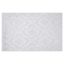 Link Bath Rug 220 GSF Soft Plush Cotton Non Skid Back White By Knightsbridge 7 Link Bath Rug 220 GSF Soft Plush Cotton Non Skid Back White By Knightsbridge -Lunara Bath Store GUEST b9fff4f4 6135 446b 9c1f 556d896dae2a