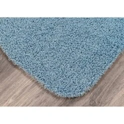 4pc Shaggy Nylon Washable Bathroom Rug Set Basin Blue - Garland Rug -Lunara Bath Store GUEST ba522574 c758 4890 8bb4 43a1e5d7b34b