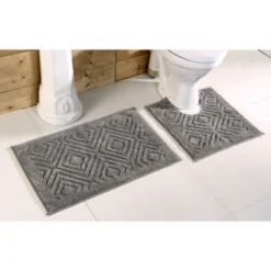 Trier Collection Ultra Soft Cotton & Polyester Bath Rug - Better Trends -Lunara Bath Store GUEST bb620d17 835b 497b ab46 4e3b0f98a8ba