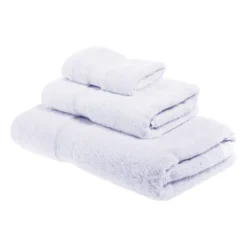 Premium Cotton 800 GSM Heavyweight Plush Luxury 3 Piece Bathroom Towel Set By Blue Nile Mills -Lunara Bath Store GUEST c14e10fb 85c5 465d 9db0 73af34c63e14