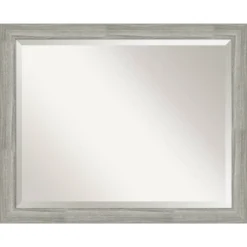 Dove Graywash Narrow Framed Bathroom Vanity Wall Mirror - Amanti Art -Lunara Bath Store GUEST c49d5bd4 02f2 4d1f 92b5 4f4f9b084341