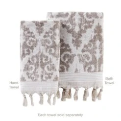 Mirage Fringe Bath Towel Dark Taupe - Saturday Knight Ltd. -Lunara Bath Store GUEST c537ab91 f1a4 4bbd 98d2 ac557ae0befb