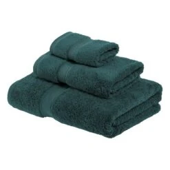 Premium Cotton 800 GSM Heavyweight Plush Luxury 3 Piece Bathroom Towel Set By Blue Nile Mills -Lunara Bath Store GUEST c7866293 093e 486a 8cb2 7ad421f8af57