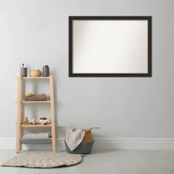 42" X 31" Non-Beveled Accent Narrow Bathroom Wall Mirror Bronze - Amanti Art 16 42" X 31" Non-Beveled Accent Narrow Bathroom Wall Mirror Bronze - Amanti Art -Lunara Bath Store GUEST c8077f93 deec 476e 99c3 fc224b209a42