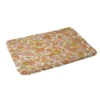 34"x21" Jenean Morrison Checkered Past Memory Foam Bath Mat Coral - Deny Designs -Lunara Bath Store GUEST c8f2ea54 5a86 4e28 96ca 90cdde543cf9