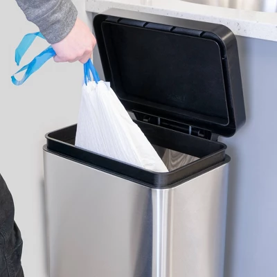 Hefty 52.2L Stainless Waste Step Trash Can 8 Hefty 52.2L Stainless Waste Step Trash Can - Image 6