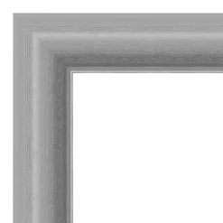 44" X 33" Non-Beveled Peak Polished Nickel Bathroom Wall Mirror - Amanti Art -Lunara Bath Store GUEST cd7c8da4 4393 4304 bc62 53ae8d7b8d1c