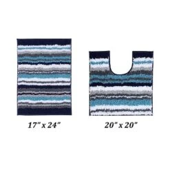 Griffie Collection 100% Polyester Tufted 2 Piece Bath Rug Set - Better Trends -Lunara Bath Store GUEST cd821e7e 9228 489c baf1 94dd2ab71cf2