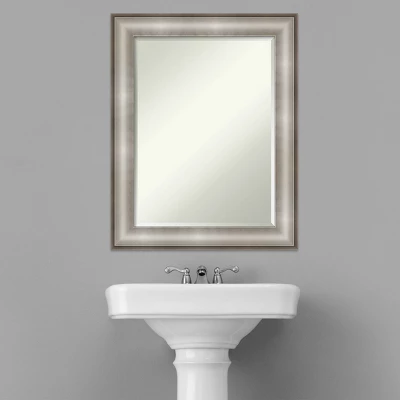 23" X 29" Imperial Framed Bathroom Vanity Wall Rectangle Mirror Silver - Amanti Art 6 23" X 29" Imperial Framed Bathroom Vanity Wall Rectangle Mirror Silver - Amanti Art - Image 5