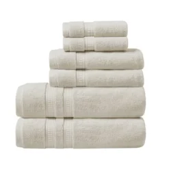6pc Plume Cotton Feather Touch Antimicrobial Bath Towel Set - Beautyrest -Lunara Bath Store GUEST d063fe3b 5e1f 41fb 88f4 67ea50cf99c5