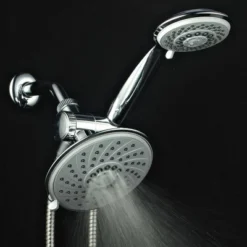 Aqua Dance 3 Way Rainfall Combo Showerhead Chrome - HoteSpa -Lunara Bath Store GUEST d07a5d5f cc95 4297 9e03 f9c2e861907d