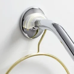 MDesign Steel Metal Curved Bathroom/Shower 2-Tier Caddy With Baskets -Lunara Bath Store GUEST d15d1849 3b18 41c3 ae59 bbb4d11c34b3