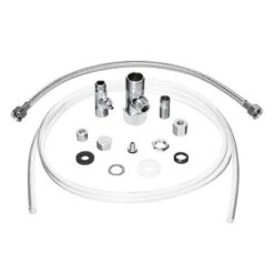 Side-Mounted All Metal Attachable Bidet With Adjustable Spray Wand Dual Temperature Silver - Brondell -Lunara Bath Store GUEST d3394f6c a2c4 49dc ab42 b126e978b456